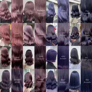 ロング カラー トレンドカラー MAHOのヘアスタイル