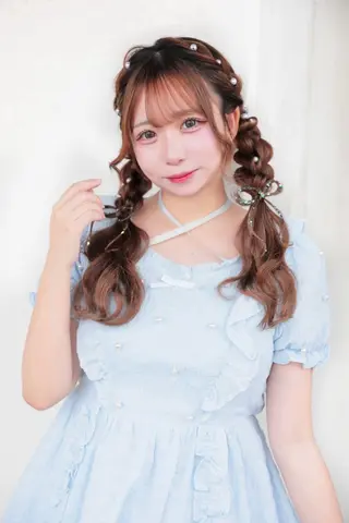 ロング ベルグローヘアセット 🤍まりこのヘアスタイル