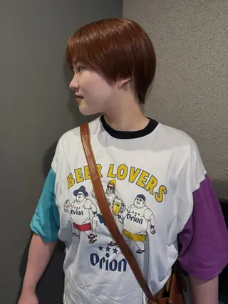 ショート 野林 夏帆のヘアスタイル