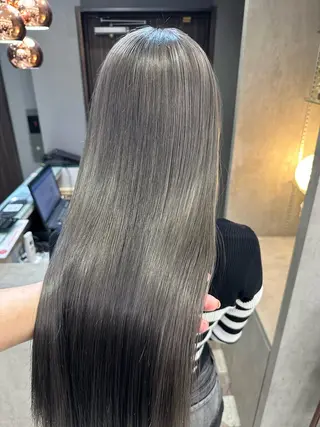 ロング カラー AYAKASA 暖色カラー/レイヤーのヘアスタイル