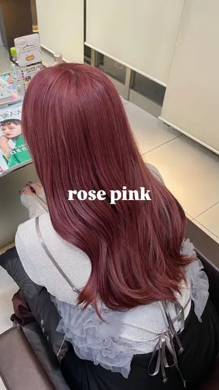 ロング カラー 🤎韓国ヘア ベージュ まゆか🤎のヘアスタイル