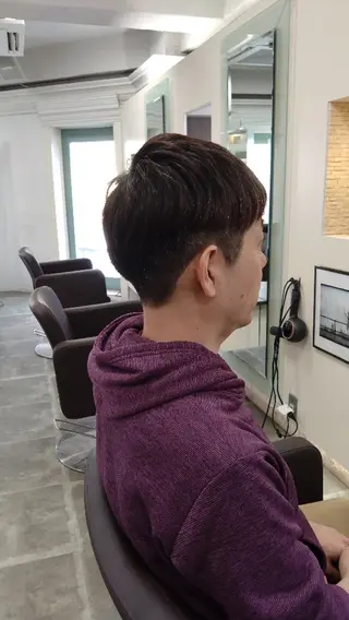 メンズ 有賀 ちかのヘアスタイル