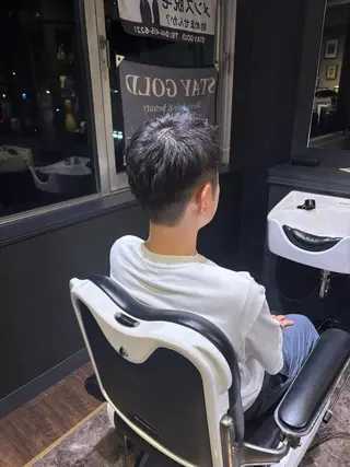 ショート メンズ メンズ　新百合ヶ丘 HIBIKIのヘアスタイル