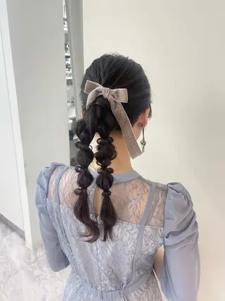 ロング ヘアアレンジ ダブルカラー/ レイヤー🍒齋藤 澪のヘアスタイル