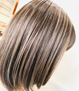 ミディアム ✨メテオ　髪質改善✨ シバタのヘアスタイル