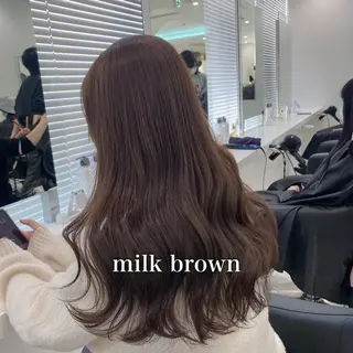 カラー 🩶透明感ダブル カラー🩶 maoのヘアスタイル