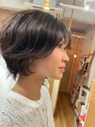 ショート 安陪 寛史のヘアスタイル