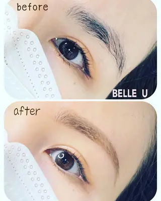 アイブロウ BELLE  U KONDOのマツエク・マツパデザイン