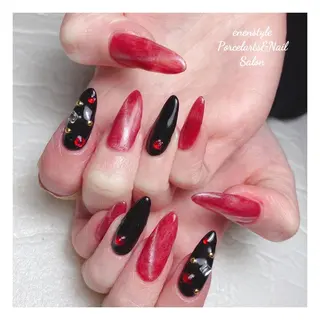 ミディアム ネイル 🐾enen style 🐾のネイルデザイン