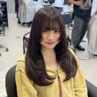 ロング カラー XELM高崎 🤍Kyokaのヘアスタイル