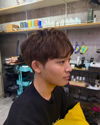カラー メンズ ナチュラル特化 naoki.のヘアスタイル