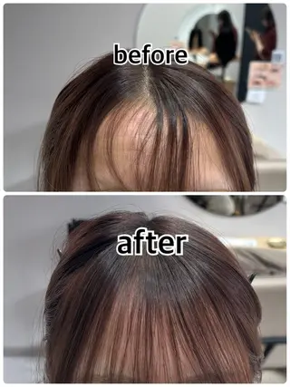 ロング 縮毛矯正 特化アツシのヘアスタイル