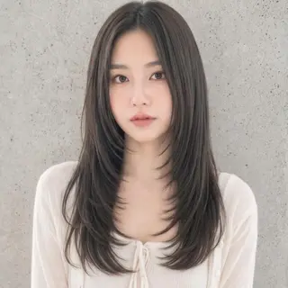 ロング クセ毛解決💠艶髪 縮毛矯正💠棚村竜太のヘアスタイル