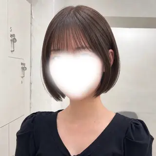 ショート カラー 🪞ボブ特化/顔 まわり🧸mai🎀のヘアスタイル