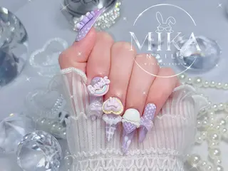 ネイル 🌱Rina🎀 Mikaのネイルデザイン