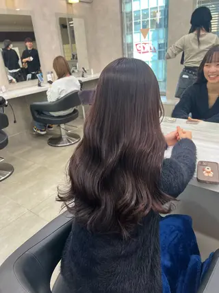 セミロング ヘアアレンジ 🫧ハイトーン/ 髪質改善/ヒナタ🫧のヘアスタイル