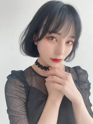 ショート 外国人対応 佐久間のヘアスタイル