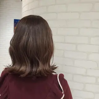 ミディアム カラー EARTH 池田 雄太のヘアスタイル