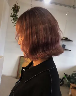 ミディアム カラー ♡MIHO♡ スタイリストのヘアスタイル