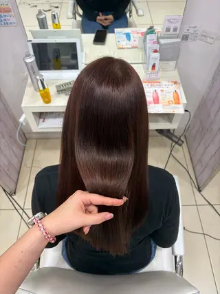 ロング カラー 🎀ゆい🎀 髪質改善カラー🎀のヘアスタイル
