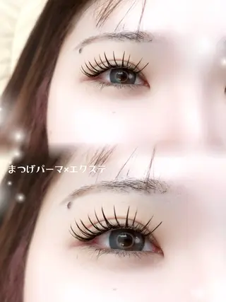 マツエク・マツパ mil❤︎ Kahoのマツエク・マツパデザイン