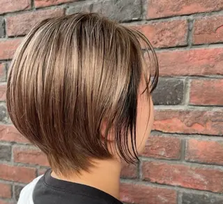 ショート カラー 高橋 春菜のヘアスタイル