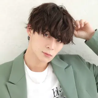 メンズ REON 髪質改善 縮毛矯正のヘアスタイル