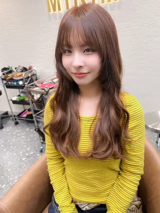 ロング MIRIM栄 野田航生のヘアスタイル