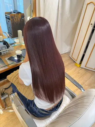 カラー 金谷 美幸のヘアスタイル
