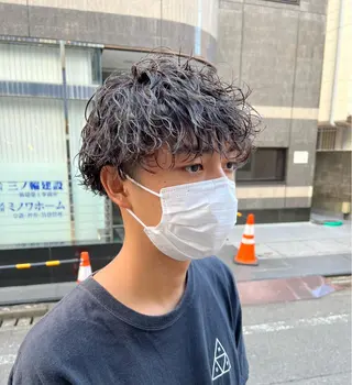 パーマ バレイヤージュ職人 🔥代表YU-SHIのヘアスタイル