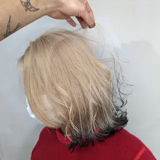 ショート カラー 艶髪/髪質改善 塩屋公一朗のヘアスタイル
