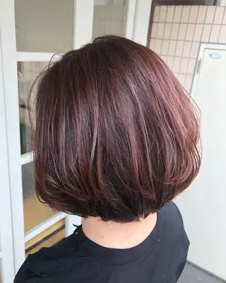 ショート カラー 西村 有紗のヘアスタイル