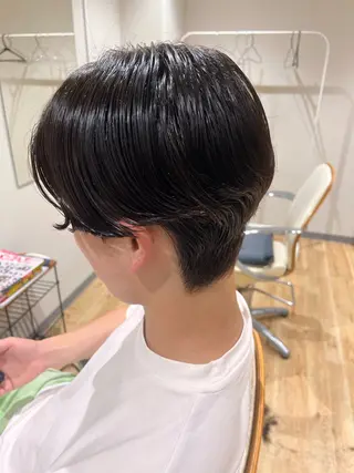ショート カラー パーマ メンズ メンズサロン LiGKAITO🦖のヘアスタイル