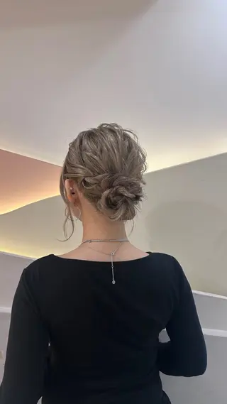 ヘアアレンジ sana 韓国ヘア🌿のヘアスタイル