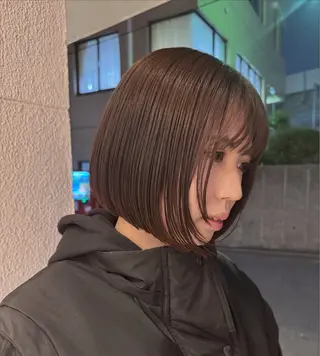 ショート パーマ kai🐇透明感 カラー/レイヤーのヘアスタイル