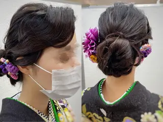 ロング ヘアアレンジ fots. 愛美のエステ・リラクイメージ