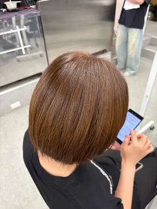 カラー 透明感カラー🫧 EMAのヘアスタイル