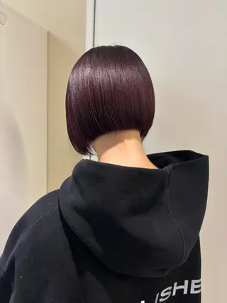 ショート カラー ヘアアレンジ 💟Opus // Mizuki🐕のヘアスタイル