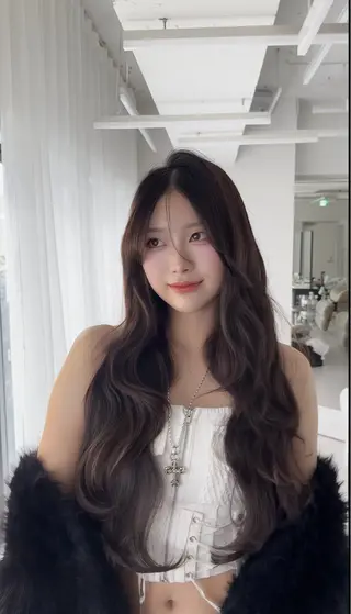 ロング 本田 翔のヘアスタイル