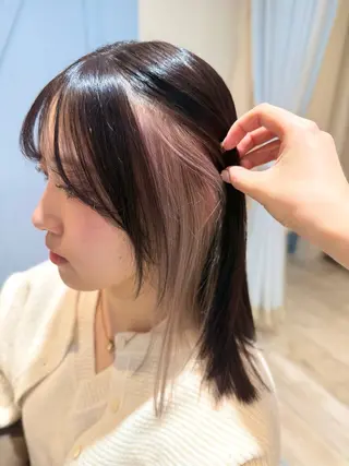 カラー 🎀渡邉 🎀のヘアスタイル