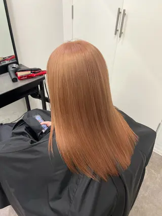 セミロング 原宿/ブリーチ特化/ RYUTOのヘアスタイル