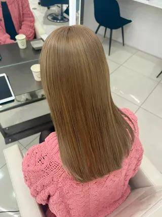 セミロング N゚deseo✂︎ HARUKAのヘアスタイル