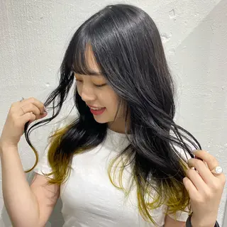 セミロング kai .のヘアスタイル