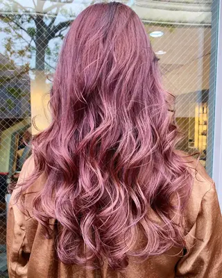 セミロング カラー 髪質改善サロン ARCHE野瀬冬馬のヘアスタイル
