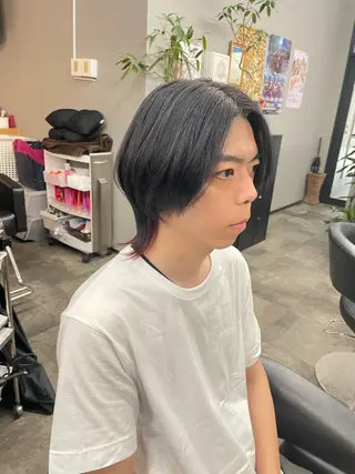 カラー メンズ ⭐️縮毛矯正⭐️ ✨ミラクルクッポ✨のヘアスタイル
