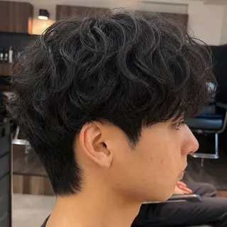 パーマ メンズ 男の理想を叶える🔥 メンズパーマ特化|関のヘアスタイル