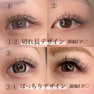 マツエク・マツパ アイラッシュK 松村 紗江のマツエク・マツパデザイン