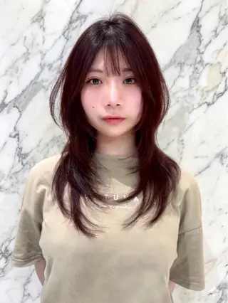 カラー 【艶カラー✨】 YASUのヘアスタイル