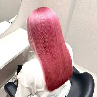 ロング カラー 🩵ブリーチカラー MIORI🩵のヘアスタイル