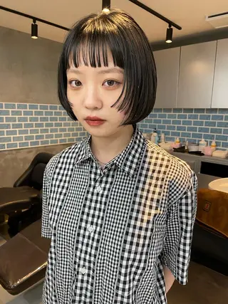 ショート カラー 👑ボブはお任せ ミヤノ👑のヘアスタイル